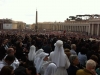 La folla di piazza San Pietro