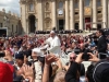 Papa Francesco tra i fedeli