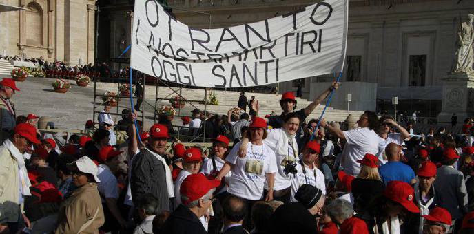 Santificati gli 813 Martiri di Otranto; una città in festa immagine Santificati gli 813 Martiri di Otranto; una città in festa