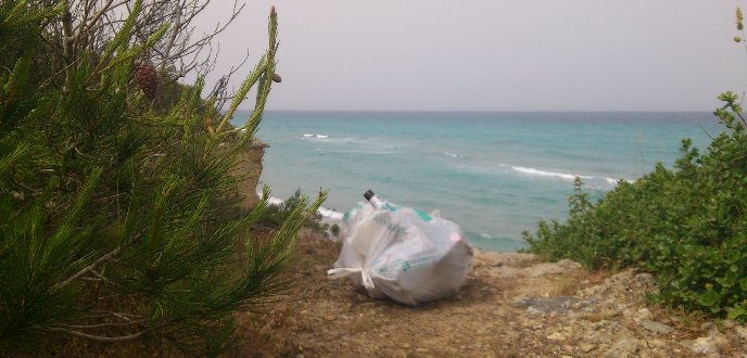 La Baia dei Turchi - Cartolina