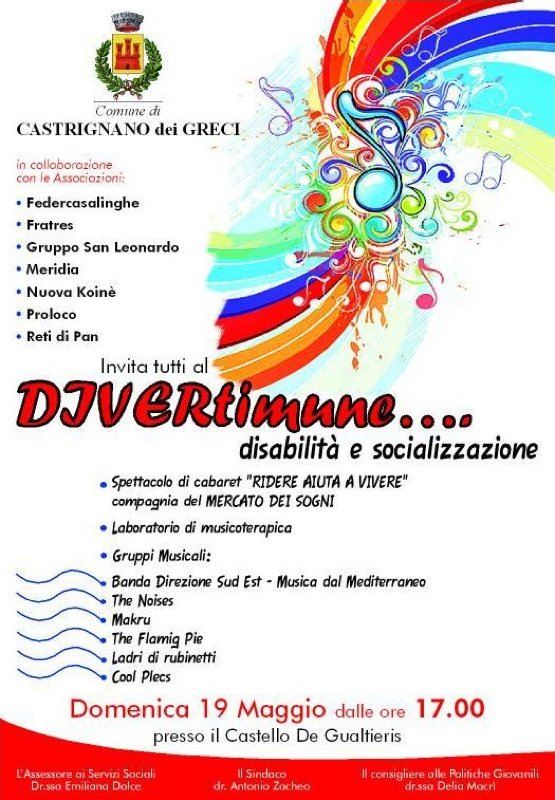 Divertimune…disabilità e socializzazione