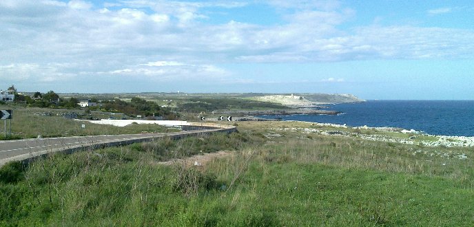 litoranea santa cesarea otranto - porto badisco