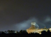 foto emissioni notturne Colacem