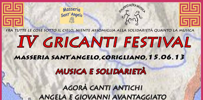 Gricanti Festival, la musica grica come patrimonio irrinunciabile della cultura salentina Immagine Gricanti Festival, la musica grica come patrimonio irrinunciabile della cultura salentina