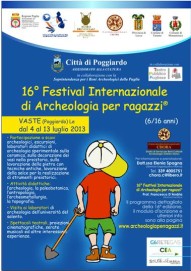 Immagine Il teatro del Festival Internazionale di Archeologia di Poggiardo