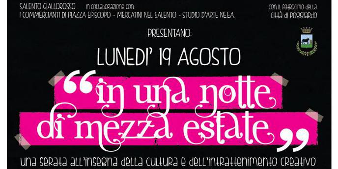Poggiardo tra cultura e creatività Immagine Poggiardo tra cultura e creatività