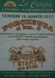 Immagine A Ortelle la degustazione della “porchetta a km 0”