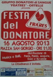 Immagine Una festa per dire “grazie” ai donatori