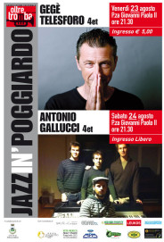 Immagine GeGè Telesforo e Antonio Gallucci: Poggiardo si accende al suono del jazz
