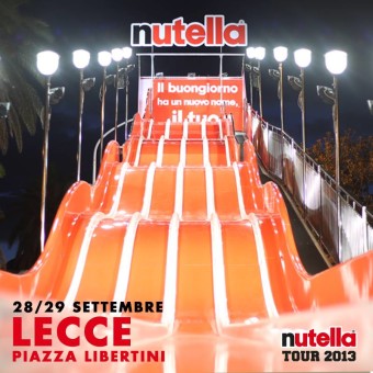 Immagine A Lecce dolci scivolate con Nutella!