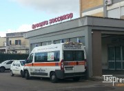 Ambulanza 118 pronto soccorso ospedale scorrano