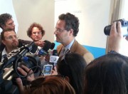 Russo Tap con giornalisti